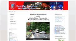 Desktop Screenshot of fw-neukirchen.de