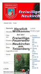 Mobile Screenshot of fw-neukirchen.de